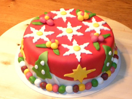 kerst taart 2010